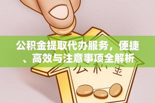 九龙城公积金提取代办服务，便捷、高效与注意事项全解析
